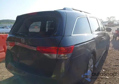 2015 Honda Odyssey Ex z USA, uszkodzony, nr VIN 5FNRL5H4XFB026635